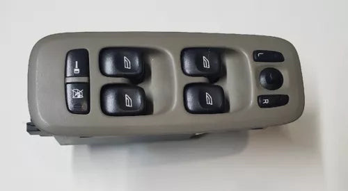 2002-2008 Volvo S60 S80 V70 XC90 LEFT DRIVER SIDE MASTER WINDOW SWITCH 09193383 Used OEM power window switch used OEM power window switch