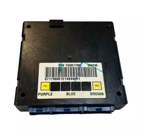 2002-2005 Chevrolet Blazer Front Lower Dash Body Control Module OEM BCM 15081796 used OEM body control module