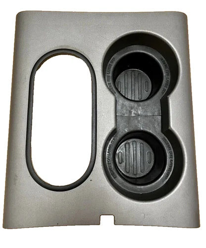 2004-2008 Ford F-150 Front Center Floor Console Shifter Bezel & Cup Holder OEM used OEM center console