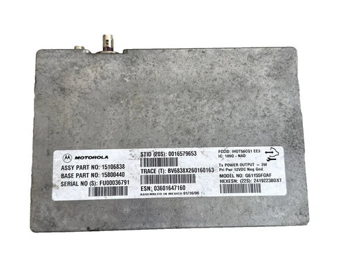15106838 2007-2010 GM Chevrolet Onstar Communication Control Module OEM used OEM telematics module