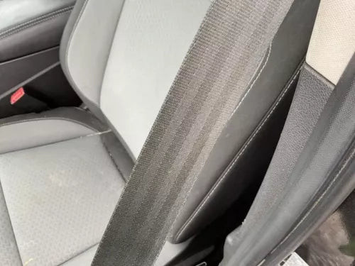 2017 Ford Escape Front Left Driver Seat Belt Retractor Assembly Gray Oem used OEM seat belt assembly