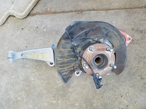 2008-2013 Infiniti G37 Front Left Driver Spindle Knuckle Assembly Oem used OEM steering knuckle