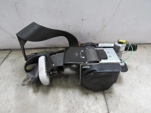2013 2016 Ford Fusion Front S SE Left Driver Seat Belt Retractor Assembly Black used OEM seat belt assembly