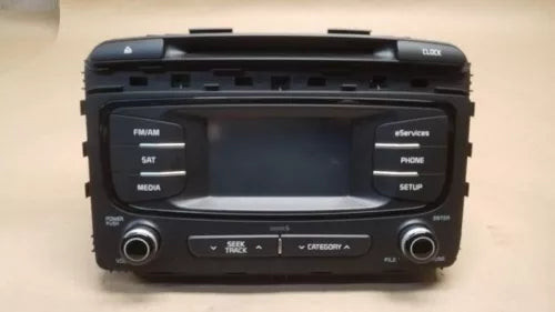 2016-2018 Kia Sorento Radio Receiver Display w/o navigation US market OEM used OEM radio receiver