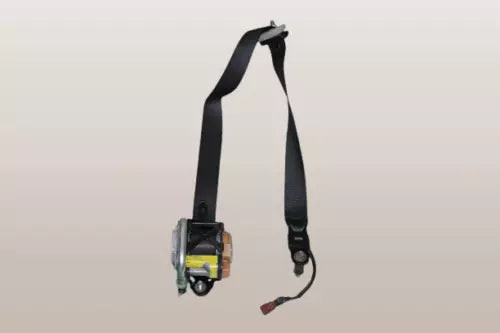 2012-2014 Subaru Impreza 2.5L Front Passenger Seat Belt Retractor Assembly Black used OEM seat belt assembly