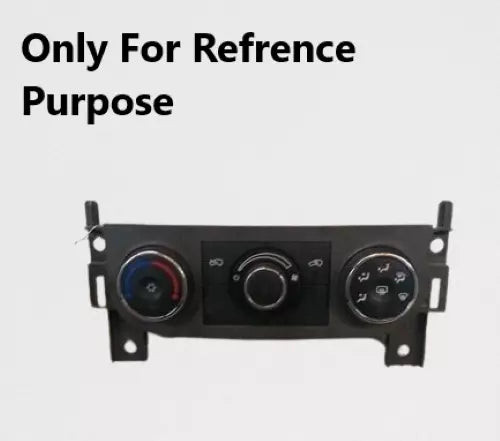 2006 Chevrolet HHR AC Heater Temperature Climate Control w/o heated seat Oem used OEM A/C climate control module