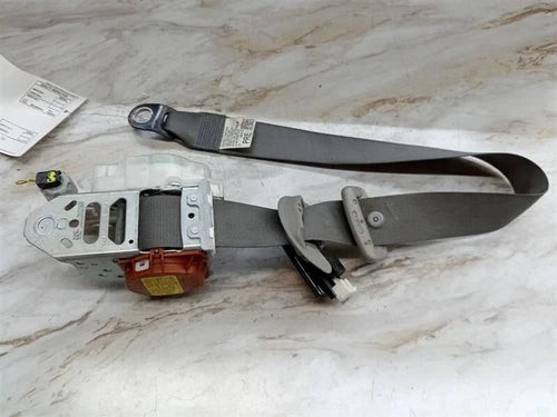 2012-2014 Toyota Camry Front Right Passenger Seat Belt Retractor Gray Oem used OEM seat belt assembly