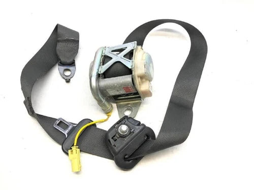 2007-2010 Jeep Wrangler 2DR Front Passenger Seat Belt Retractor Assembly Black used OEM seat belt assembly