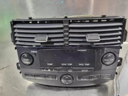2006-2010 Toyota Sienna AC Heater Temperature Climate Control Oem used OEM A/C climate control module