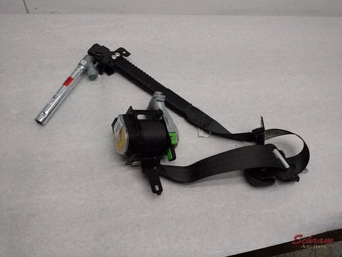 2012-2017 Hyundai Veloster Front RH Passenger Seat Belt Retractor Assembly Black used OEM seat belt assembly