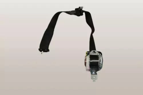 2015 Ford F-150 Crew Cab Front RH Passenger Seat Belt Retractor Assembly Black used OEM seat belt assembly