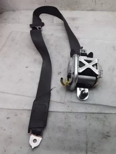 2009-2012 Acura TL Front Right Passenger Seat Belt Retractor Black Oem used OEM seat belt assembly