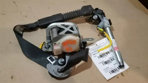 2011-2016 Hyundai Elantra Front Left Driver Seat Belt Retractor Assembly Black used OEM seat belt assembly