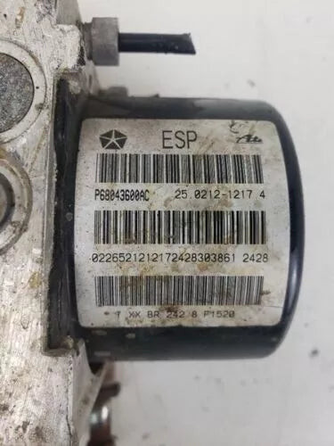 2009-2011 Volkswagen Routan AT FWD ABS Anti-Lock Brake Pump Assembly OEM used OEM ABS pump and module