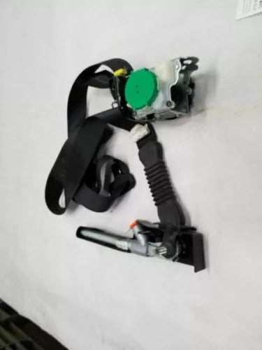 2013-2017 Nissan Altima Front LH Driver Seat Belt Retractor Assembly OEM Black used OEM seat belt assembly