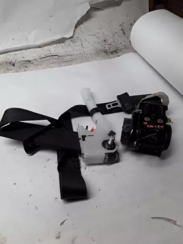 2017-2019 Nissan Sentra Front Passenger Seat Belt Retractor From 08/01/17 Black used OEM seat belt assembly