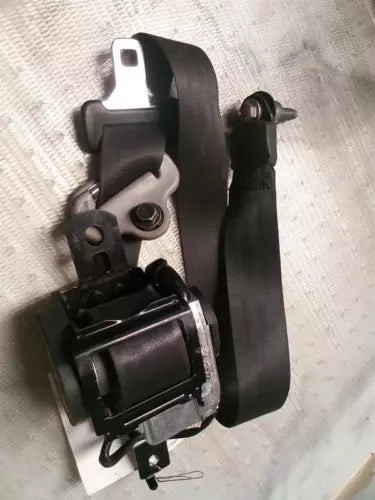 2005-2010 Honda Odyssey Front RH Passenger Seat Belt Retractor Assembly Black used OEM seat belt assembly