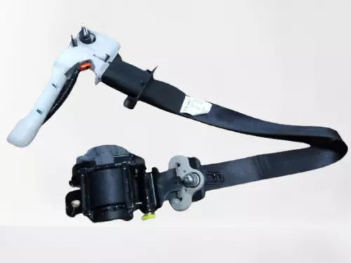 2015-2017 Nissan Sentra Front LH Driver Seat Belt Retractor from 11/01/15 Black used OEM seat belt assembly