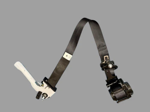2023 Nissan Altima Front RH Passenger Seat Belt Retractor Assembly Black used OEM seat belt assembly