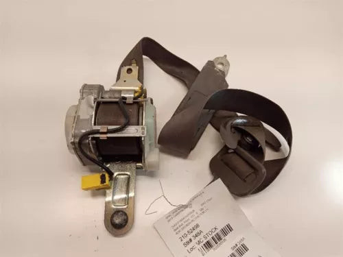 2006-2011 Honda Civic Sedan Front Left Driver Seat Belt Retractor Gray Oem used OEM seat belt assembly