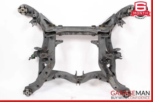 11-17 Porsche Cayenne 958 Rear Subframe Sub Frame Cross Member Support Cradle used OEM subframe bracket and support