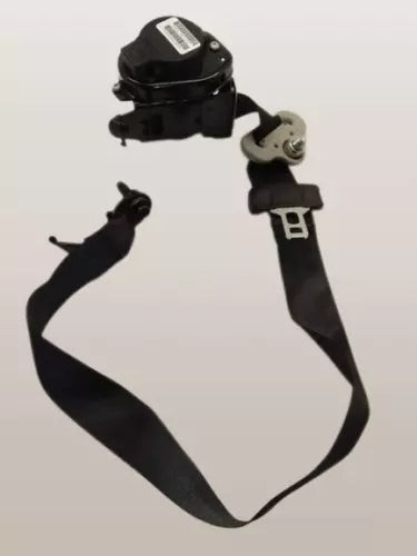 2015-2018 Nissan Murano Front Left Driver Seat Belt Retractor Assembly Black Oem used OEM seat belt assembly