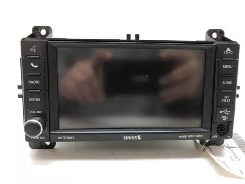 2011-2013 Dodge Durango OEM Radio Display Receiver RBZ Satellite AM FM CD used OEM infotainment display