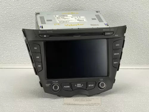 2012-2015 Hyundai Veloster Radio Receiver Display Satellite W/O NAV 96560-2V720 used OEM radio receiver