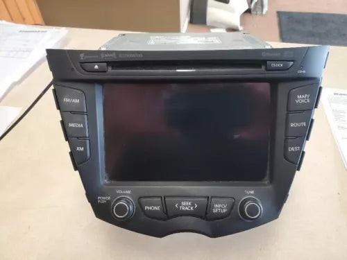 2012-2015 Hyundai Veloster Radio Receiver Display Satellite with NAV 96560-2V700 used OEM radio receiver