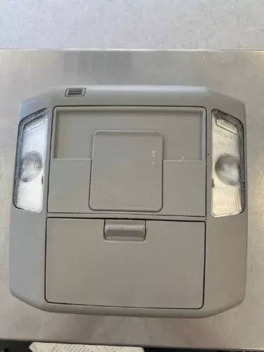 2014-2021 Toyota Tundra Overhead Roof Console w/o sunroof Front Gray Oem used OEM center console