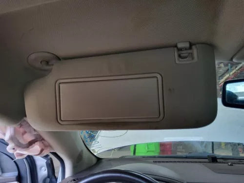 2010-2015 Buick Lacrosse LH Driver Side SunVisor with Light Mirror TAN Color OEM used OEM sun visor
