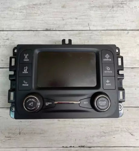 2018-2020 Dodge Ram 1500 Radio Receiver 5.0" Display Screen AM FM Satellite OEM used OEM infotainment display