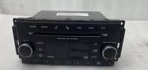 2012-2014 JEEP WRANGLER DODGE Audio Equipment Radio Receiver AM-FM-CD-MP3 OEM used OEM radio receiver
