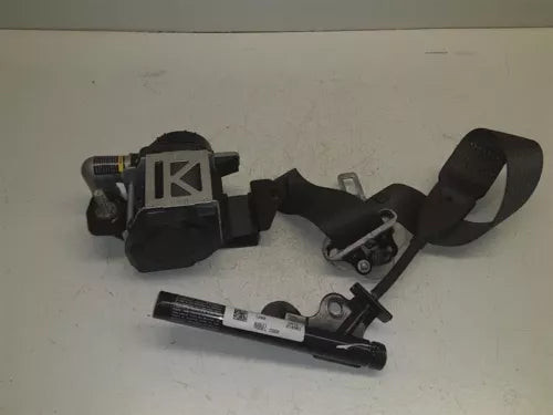 2013-2016 Ford Fusion S SE Front Left Driver Seat Belt Retractor Black Oem used OEM seat belt assembly