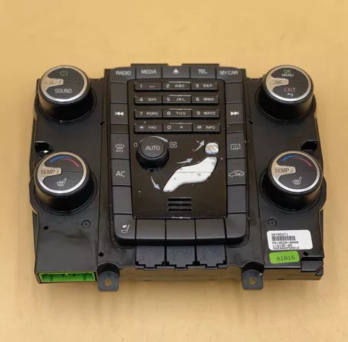 VOLVO XC70 DASHBOARD A/C HEATER CLIMATE TEMPERATURE CONTROL PANEL 2012-2014 OEM used OEM A/C climate control module