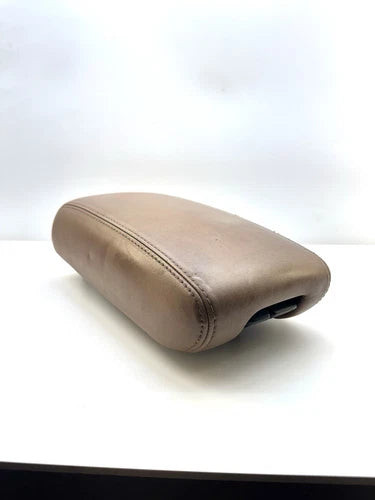 Jeep Grand Cherokee Durango 11-20 Center Console Lid Arm Rest TAN LEATHER used OEM center console