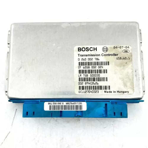 Range Rover Transmission Control Module TCM Bosch OEM 2003 2005 0260002786 used OEM transmission assembly