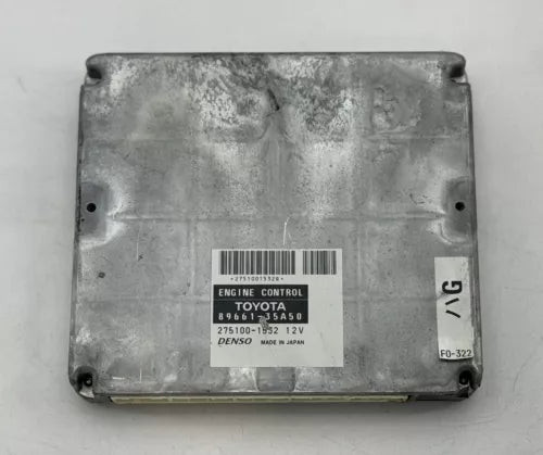 TOYOTA 4 RUNNER 4X4 V8 ECU ECM ENGINE CONTROL COMPUTER UNIT 2005 89661-35A50 OEM used OEM engine control module