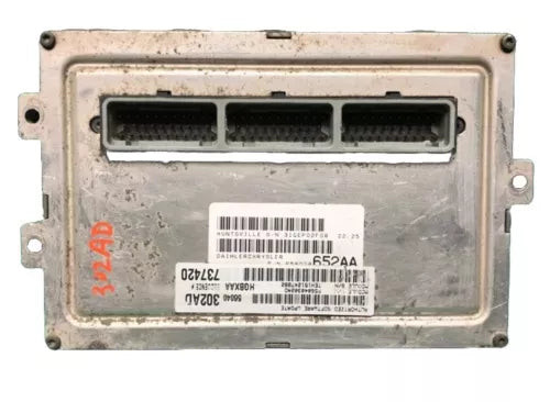 DODGE DAKOTA 3.9L A/T ECU ECM ENGINE COMPUTER MODULE 2002 56040302 used OEM engine control module