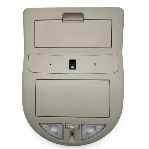 Nissan Titan Overhead Roof Console Dome Light Switch Gray OEM | 2008 2015 used OEM center console