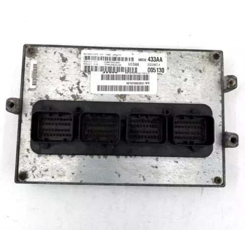 Jeep Liberty 3.7L ECU ECM PCM Engine Control Module OEM 2011 P68059433AA used OEM engine control module