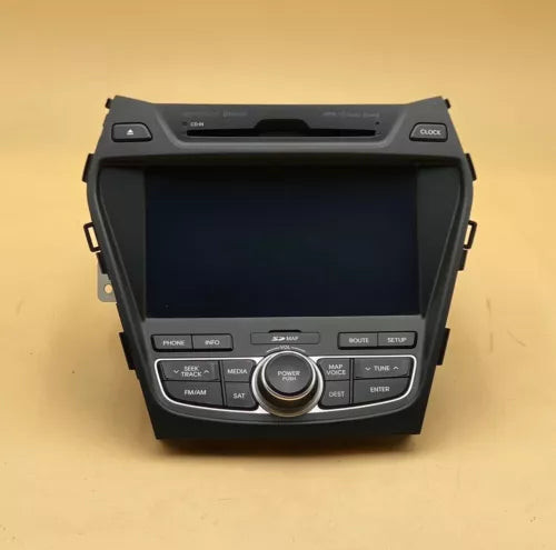 Hyundai Santa Fe Dimension Navigation Radio CD Player 2013-2016 96560-B81004X used OEM radio receiver