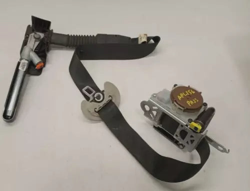 2014-2020 Nissan Pathfinder Front Right Passenger Seat Belt Retractor Black Oem used OEM seat belt assembly