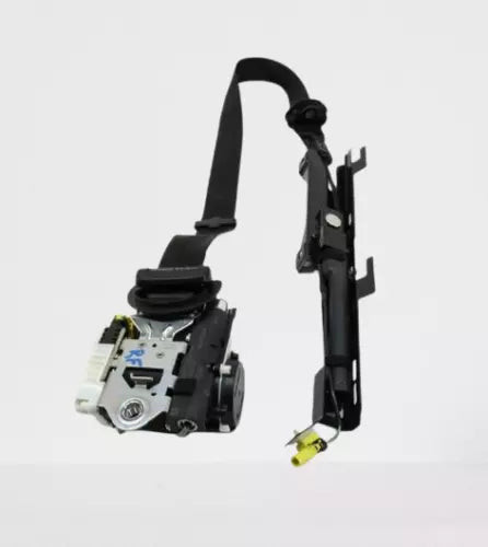 2015-2020 AUDI A3 Front Right Passenger Seat Belt Retractor Black Assembly OEM used OEM seat belt assembly