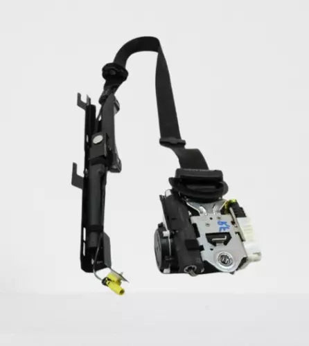 2015-2020 AUDI A3 Front Left Driver Seat Belt Retractor Black Assembly OEM used OEM seat belt assembly
