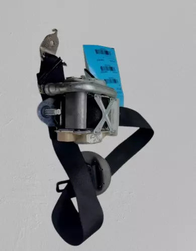 2013 2017 Honda Accord Sedan Front Left Driver Seat Belt Retractor Black OEM used OEM seat belt assembly