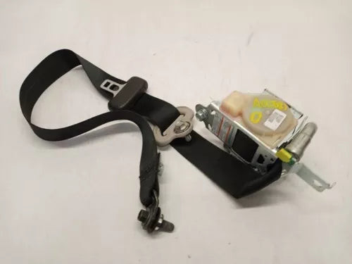 2016-2021 Honda Civic Front Left Driver Seat Belt Retractor Assembly Black Oem used OEM seat belt assembly