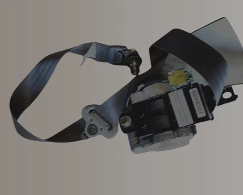1999-2001 Honda CRV Front Left Driver Seat Belt Retractor Assembly Gray used OEM seat belt assembly