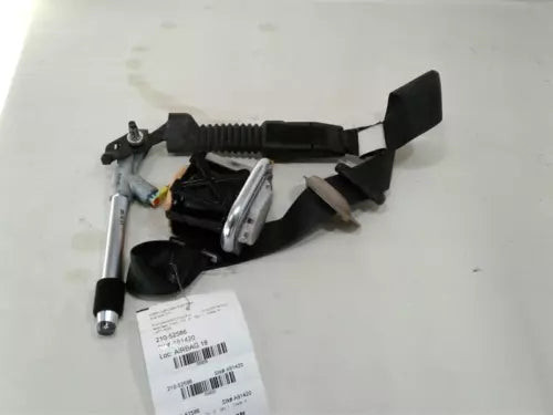 11-15 Kia Optima Left Driver Seat Belt Retractor Asembly Black Korea Built used OEM seat belt assembly