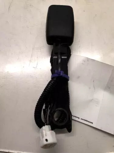2014-2019 Toyota Corolla Front Passenger Seat Belt Buckle Black OEM used OEM seat belt assembly